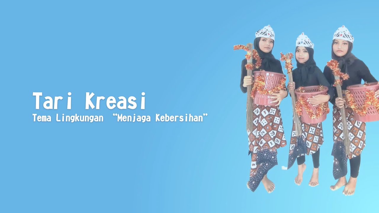 Tari Kreasi Tema Lingkungan “Menjaga Kebersihan” UPTD SDN 2 Paoman