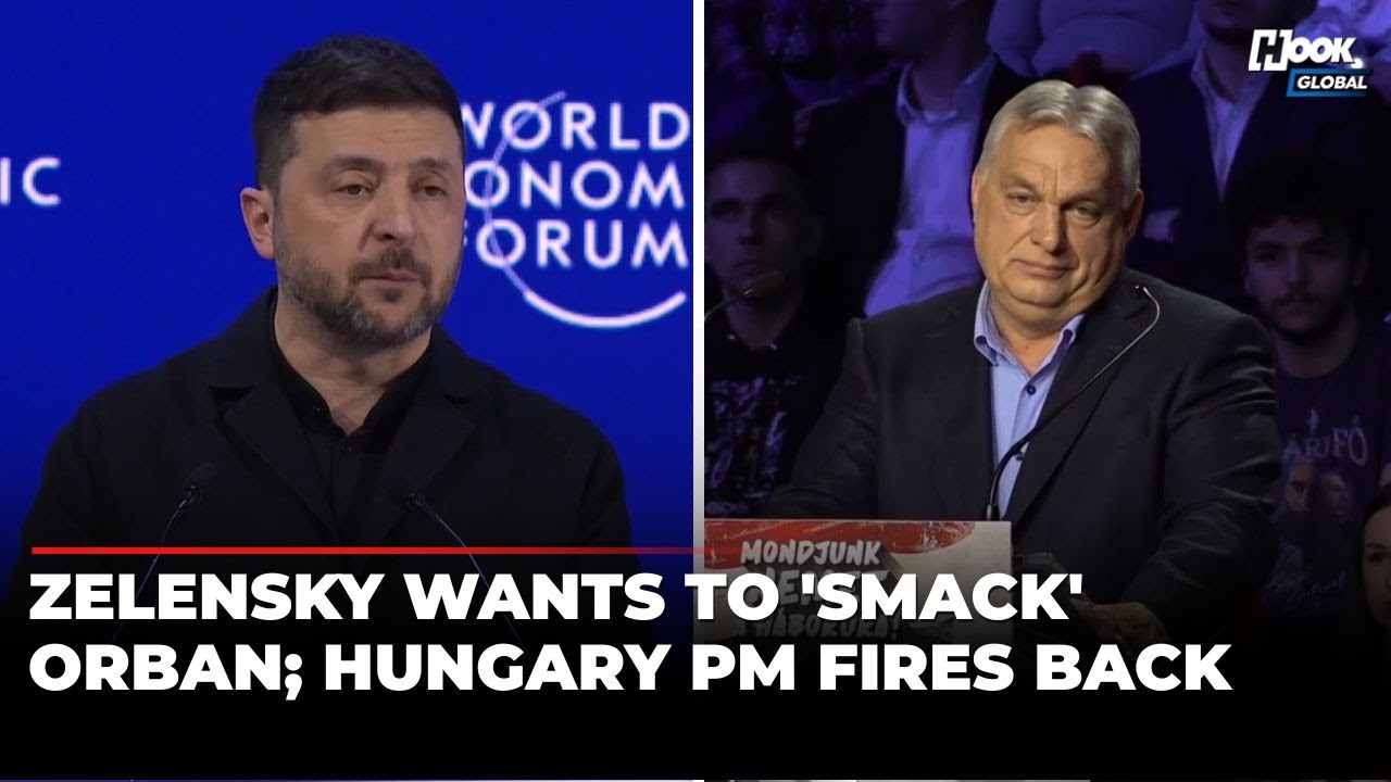 Zelensky Vs Orban Clash Gets Ugly; Hungary PM Responds To Ukraine President's 'Smack' Remark