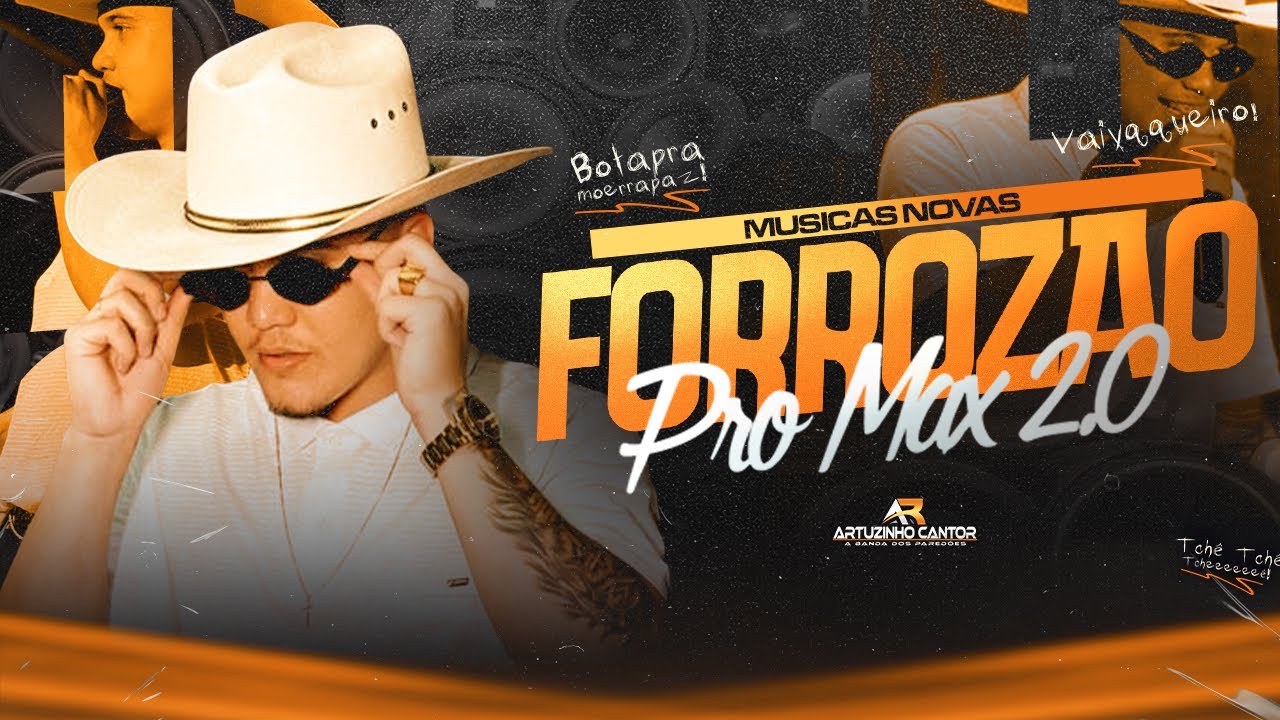ARTUZINHO CANTOR CD FORROZÃO PRO MAX 2.0 COMPLETO 