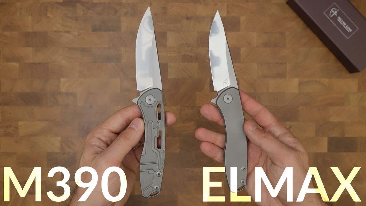 Выбор стали для ножа. Elmax или M390.