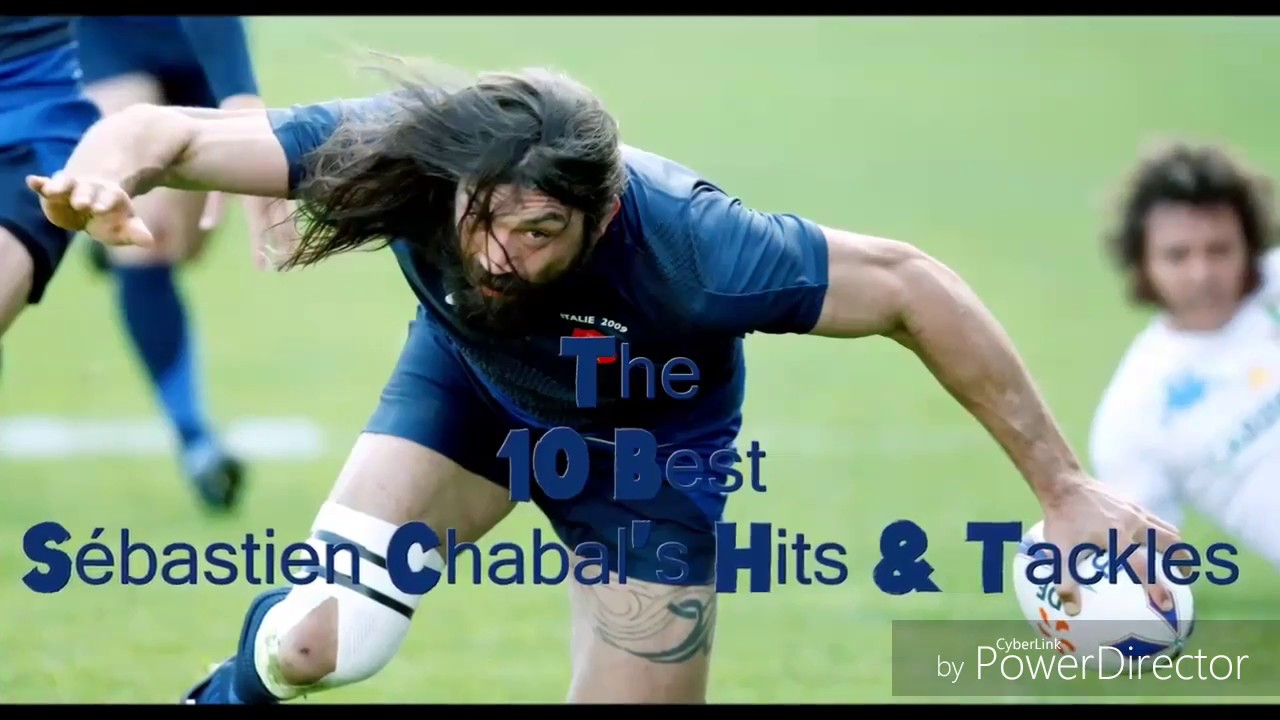 Top 10-Plus gros placage et tampon de S&eacute;bastien Chabal