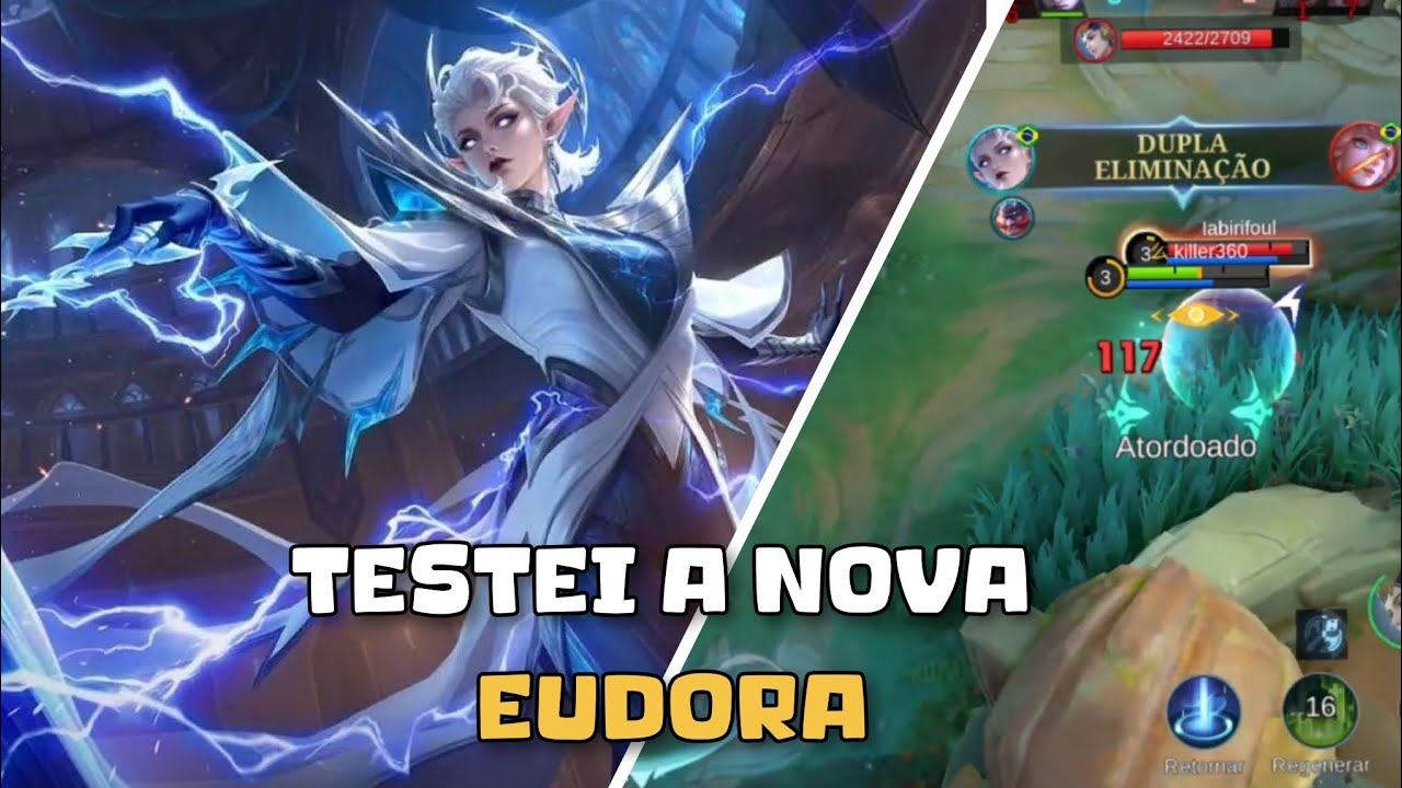 GOSTEI MUITO DA NOVA EUDORA - MOBILE LEGENDS