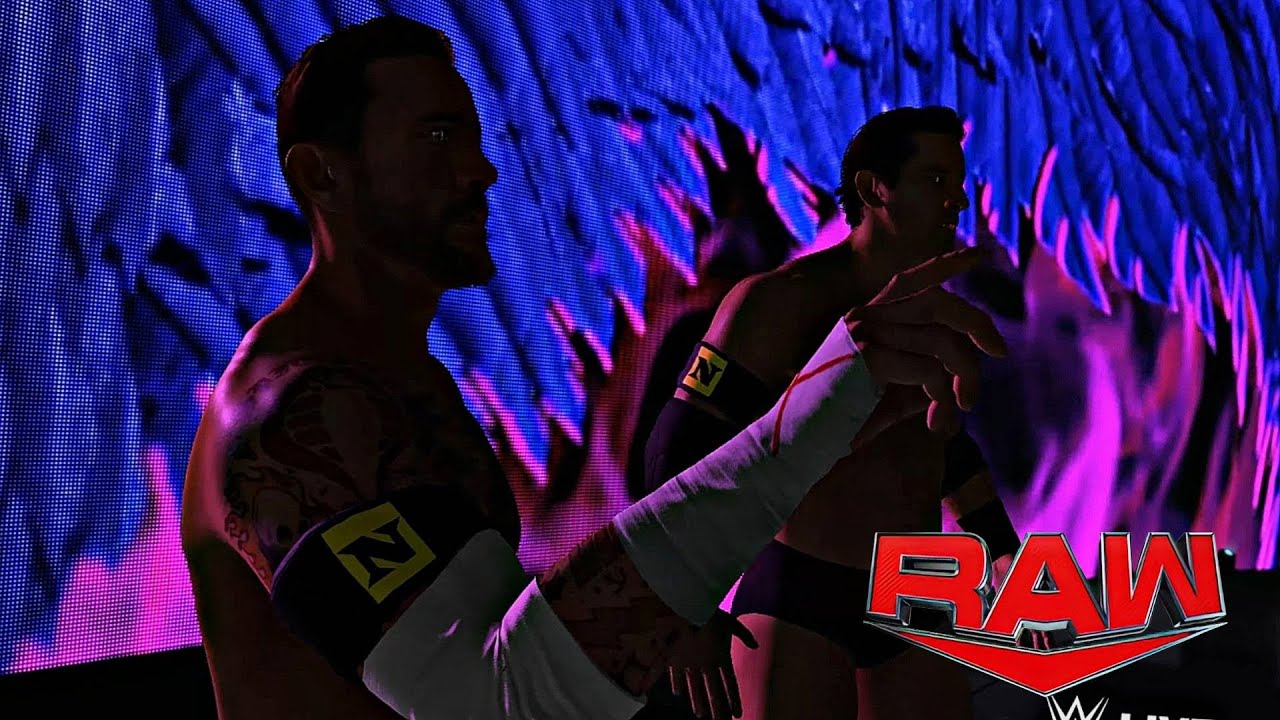 WWE 2K: [ FULL MATCH ] Cm Punk & Wade Berrett VS JD