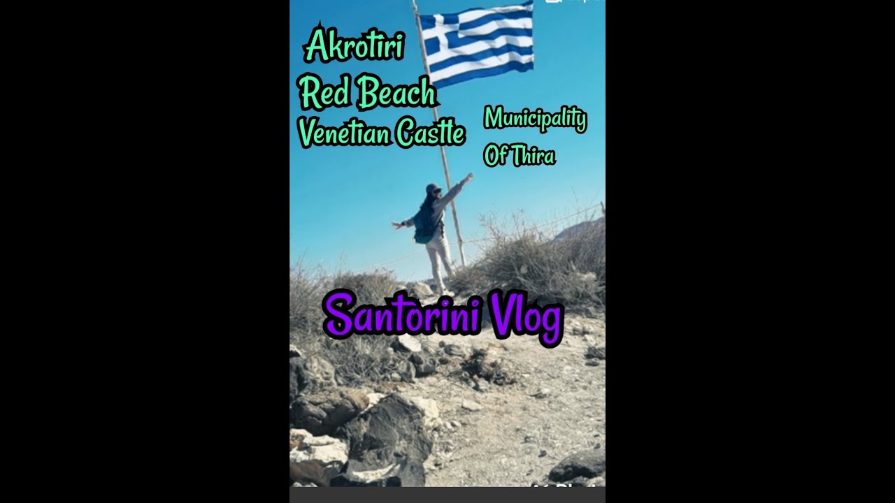 Discover Akrotiri in Santorini🏝️