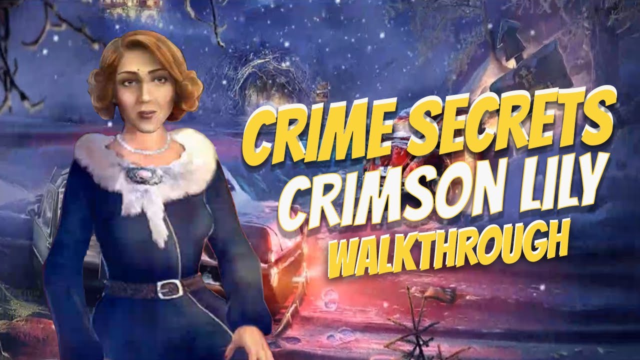 Crime Secrets 1 Crimson Lily Walkthrough | @GAMZILLA