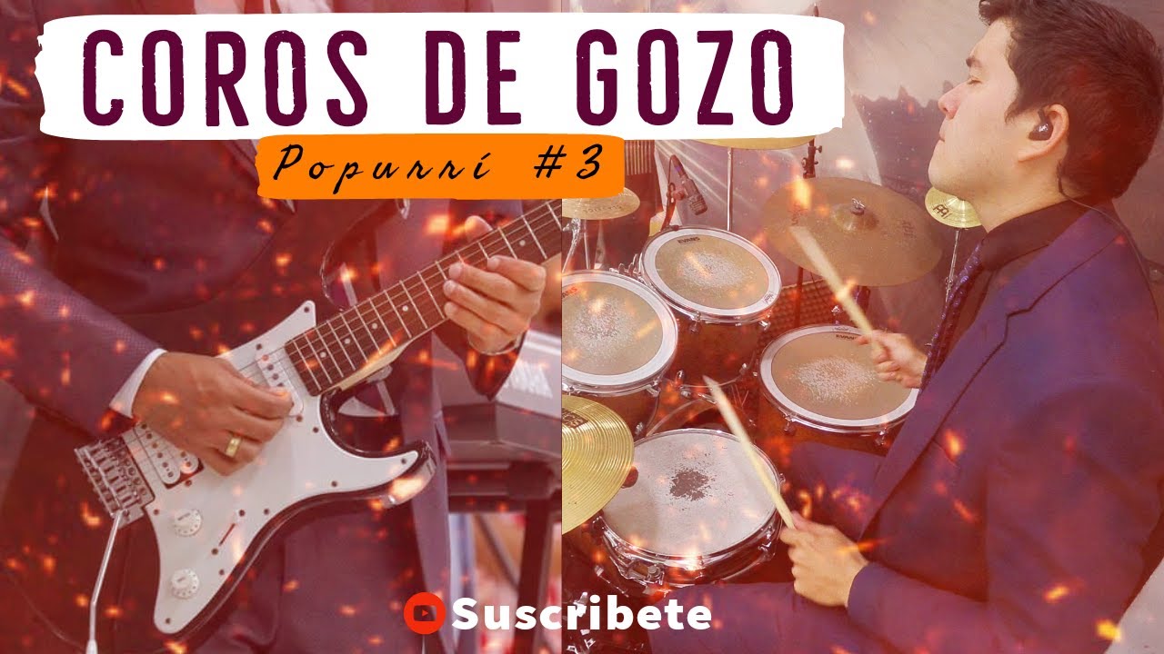 Popurrí coros de gozo - en batería