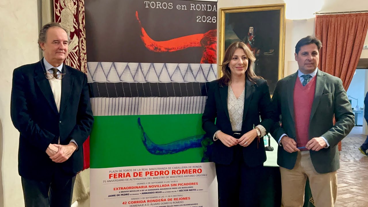 Presentación de la 67 Corrida Goyesca de Ronda.