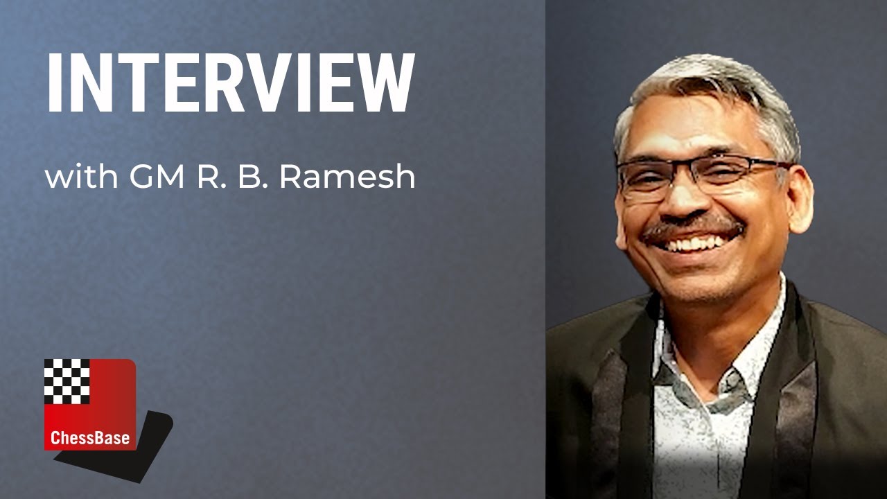 Interview with the Pep Guardiola of chess - R. B. Ramesh
