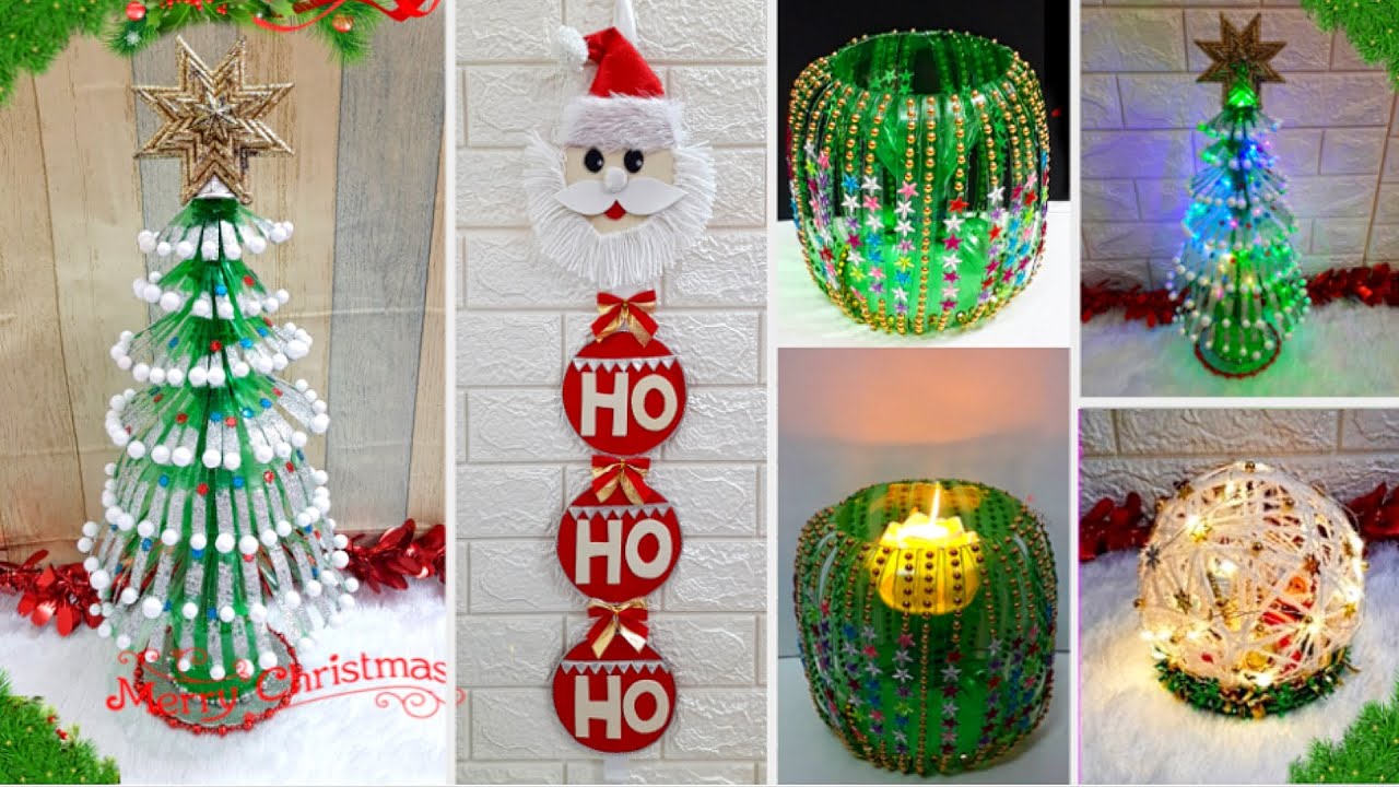 Economical 4 Easy Christmas Craft idea | Best out of waste Low budget Christmas craft idea (Part 11)