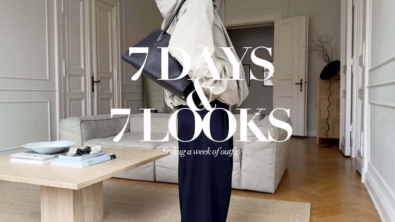7 Days & 7 Looks | Grandpa style looks and outfit ideas for spring | Nisi