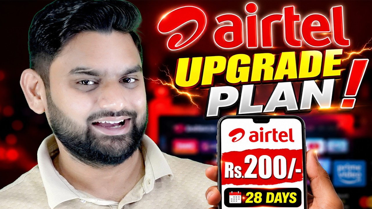 Airtel New ₹200 Box Office Plan 2026 | Prime Video + ZEE5 + Unlimited 5G
