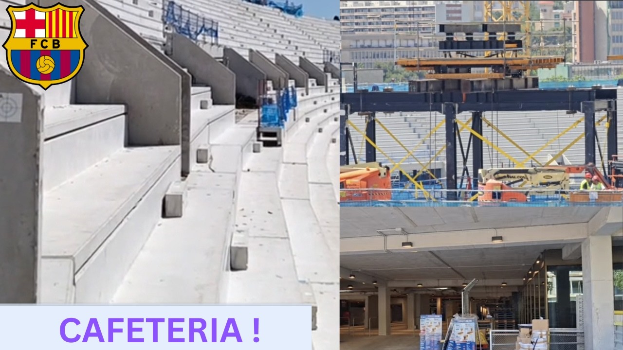Camp Nou SUMMER ACCELERATION! New Diamond Store Design Revealed & Roof Works Intensify