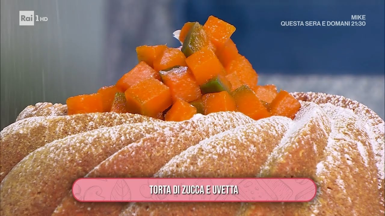 Torta di zucca e uvetta - È sempre mezzogiorno 21/10/2024