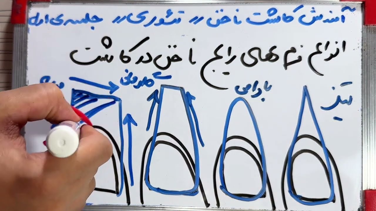 آموزش ۰ تا ۱۰۰ کاشت ناخن ✨ مباحث تئوری ناخن ❌