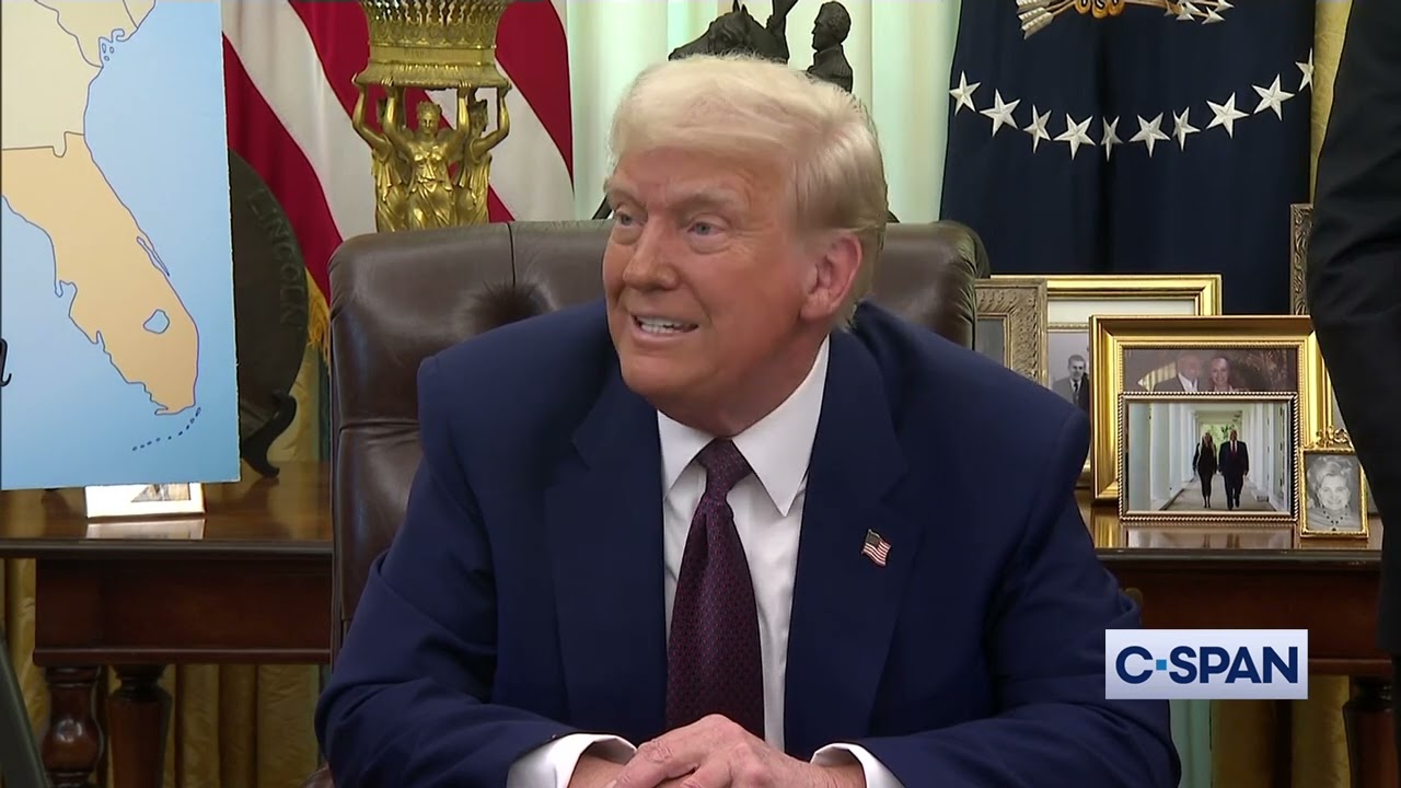 President Trump on Sen. McConnell (R-KY): 