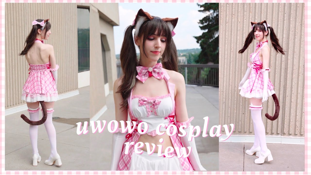 ♡ Nekopara Live Chocola Idol Cosplay Unboxing + Showcase ♡ Uwowo Cosplay Review #cosplay #nekopara