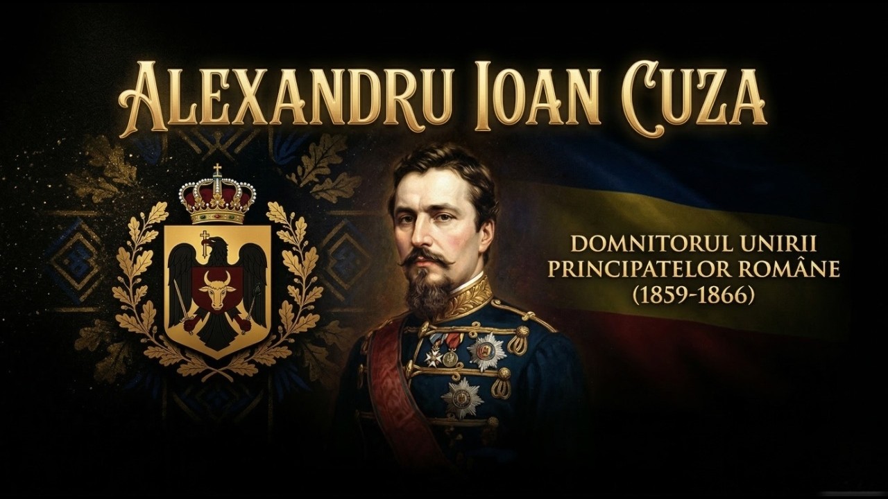 A.G.D. - Eroii neamului - ALEXANDRU IOAN CUZA (1866 d.Hr.)