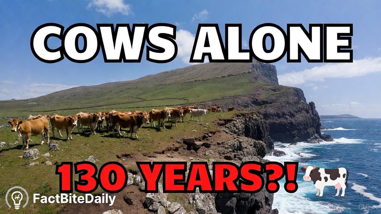 Forgotten Cows Survived Alone on an Island for 130 Years! 🐄 (True Survival Story)