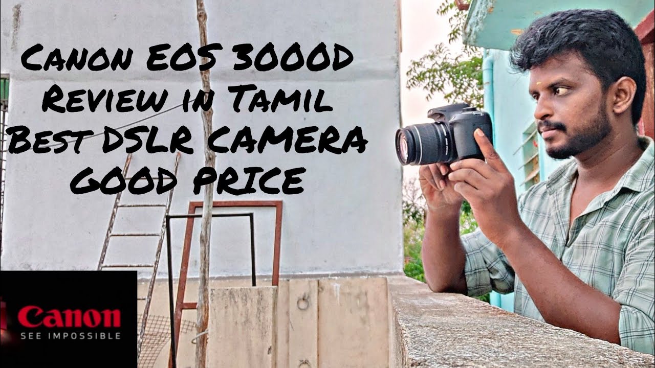 Canon EOS 3000D Review in Tamil Unboxing