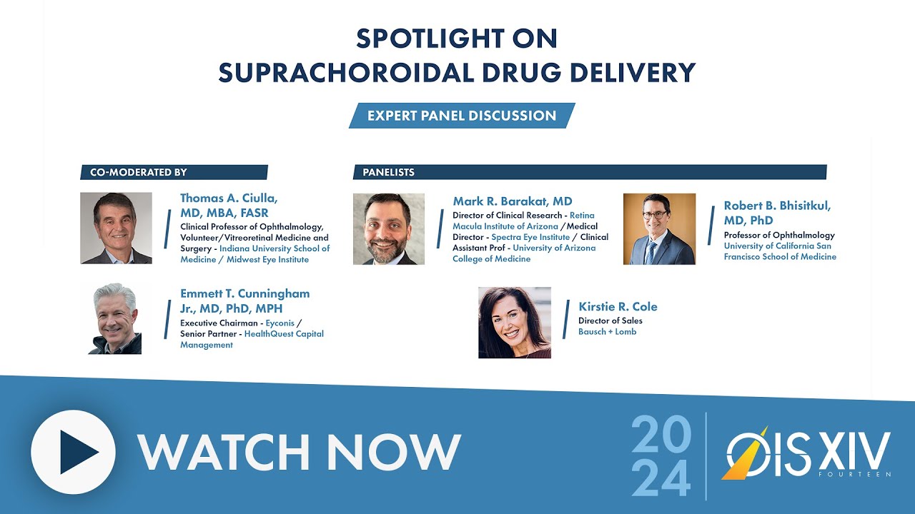 Spotlight on Suprachoroidal Drug Delivery