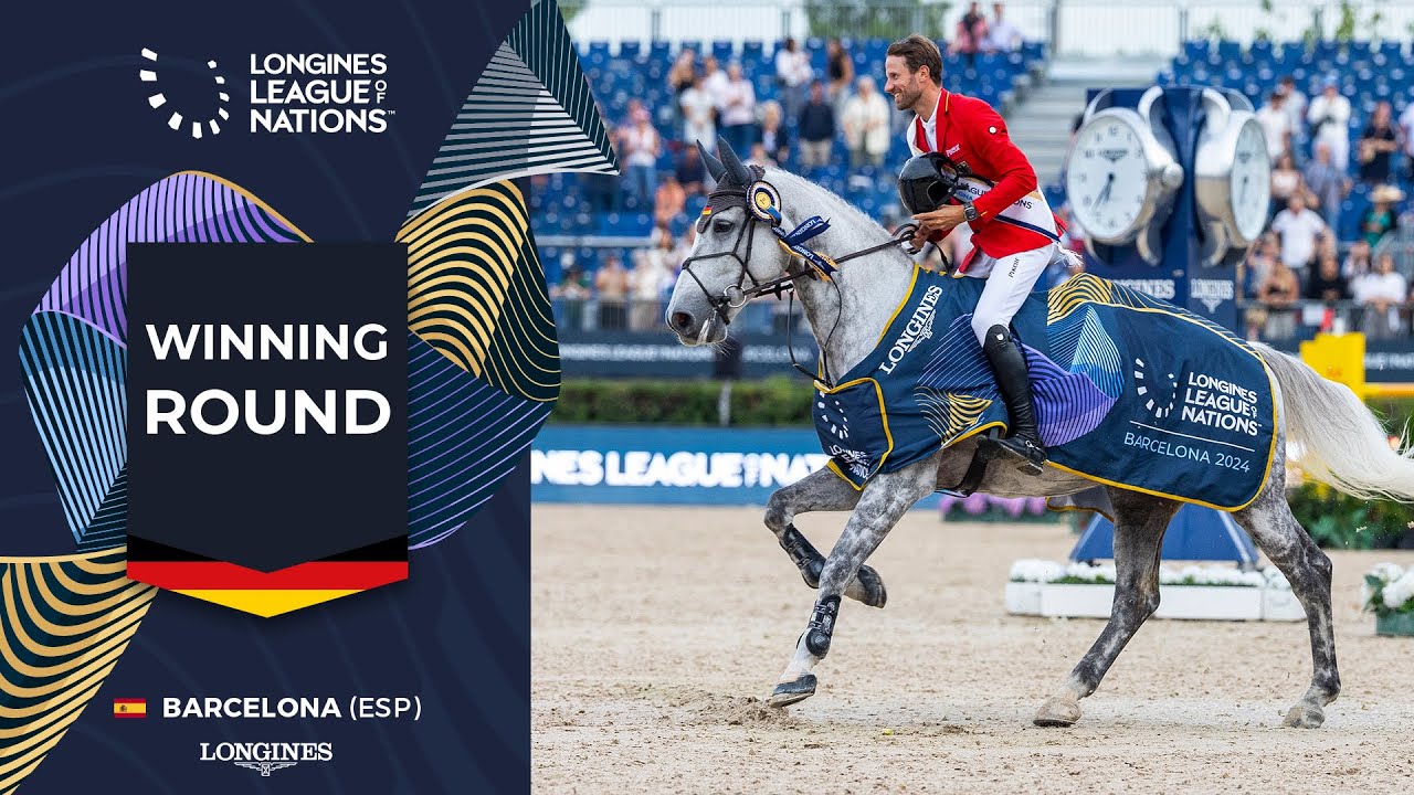 First Champion EVER! Team Germany wins Longines League of Nations 🏆 | Final Barcelona 2024
