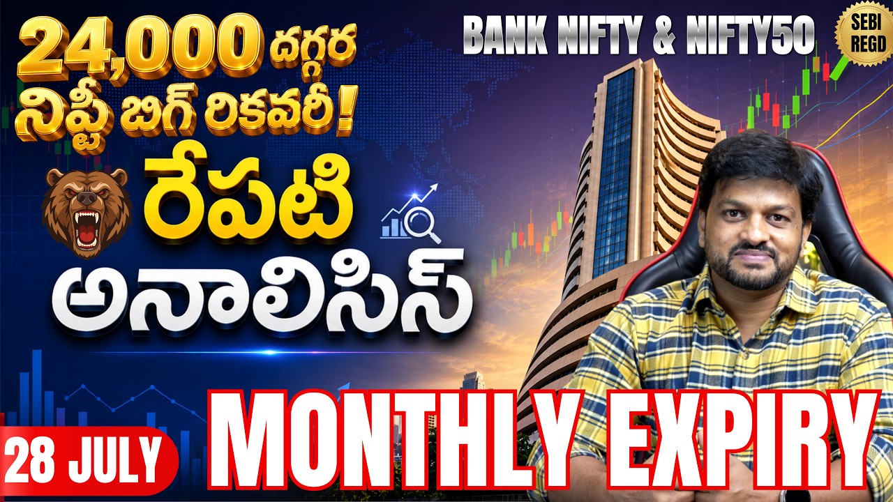 Daily Market Analysis: Bank Nifty Prediction | Nifty 50 Post & Pre-Market Analysis #telugutraders