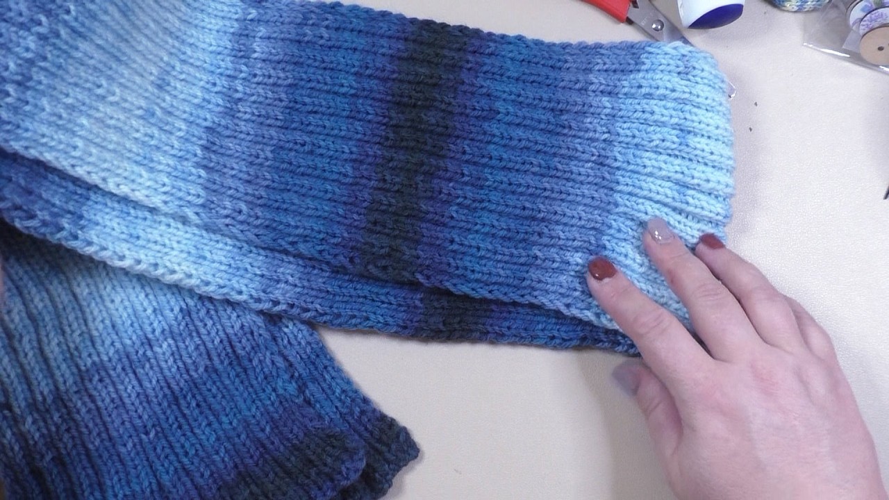 Schal stricken leicht gemacht: Sofia-Muster extra nah & langsam erklärt!