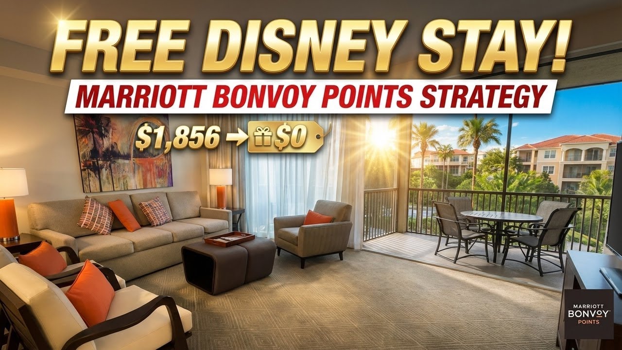 Stay Near Disney World Free | Marriott Bonvoy Strategy