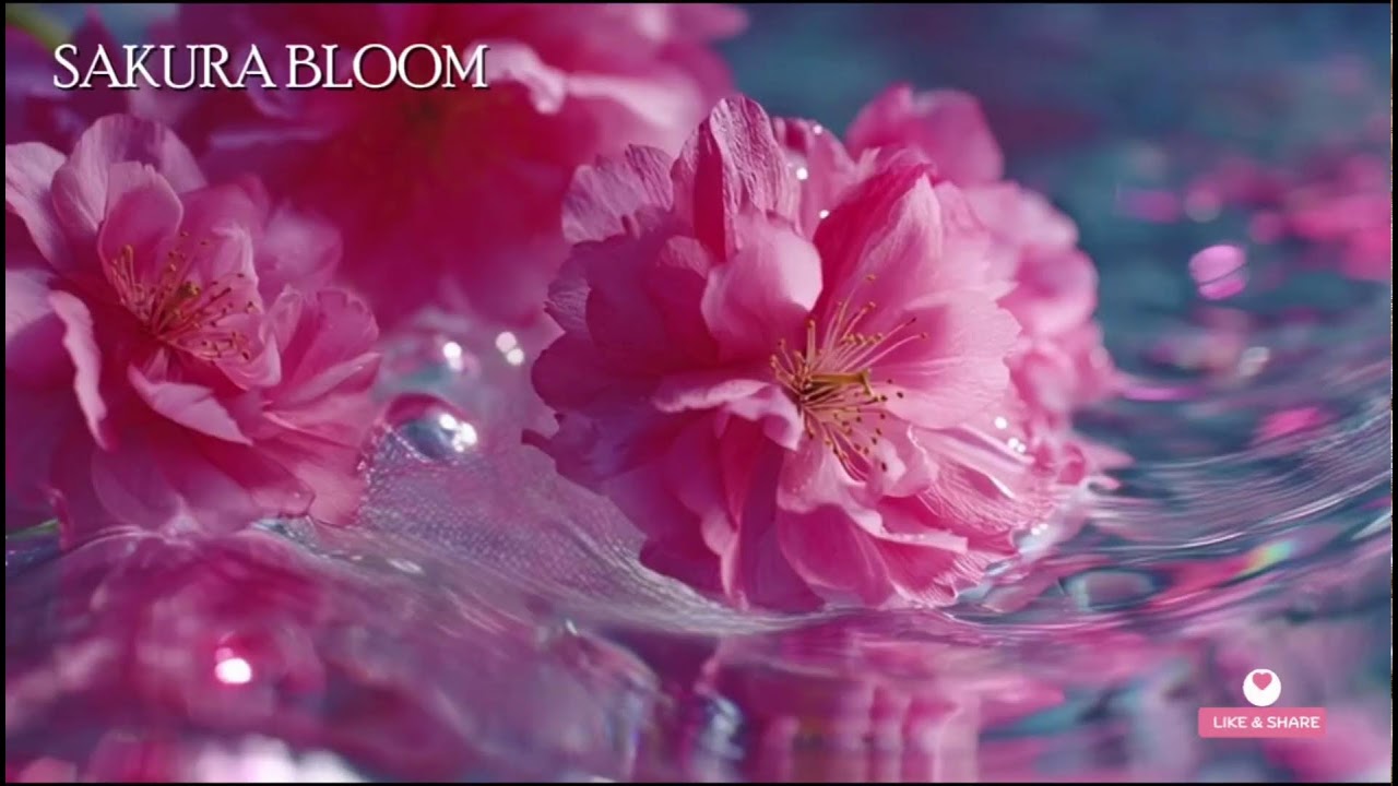 🔴 桜の調べ – 日本庭園の水音と風鈴の癒し | 心を落ち着ける音楽👉 Zen garden + wind chimes vibes.