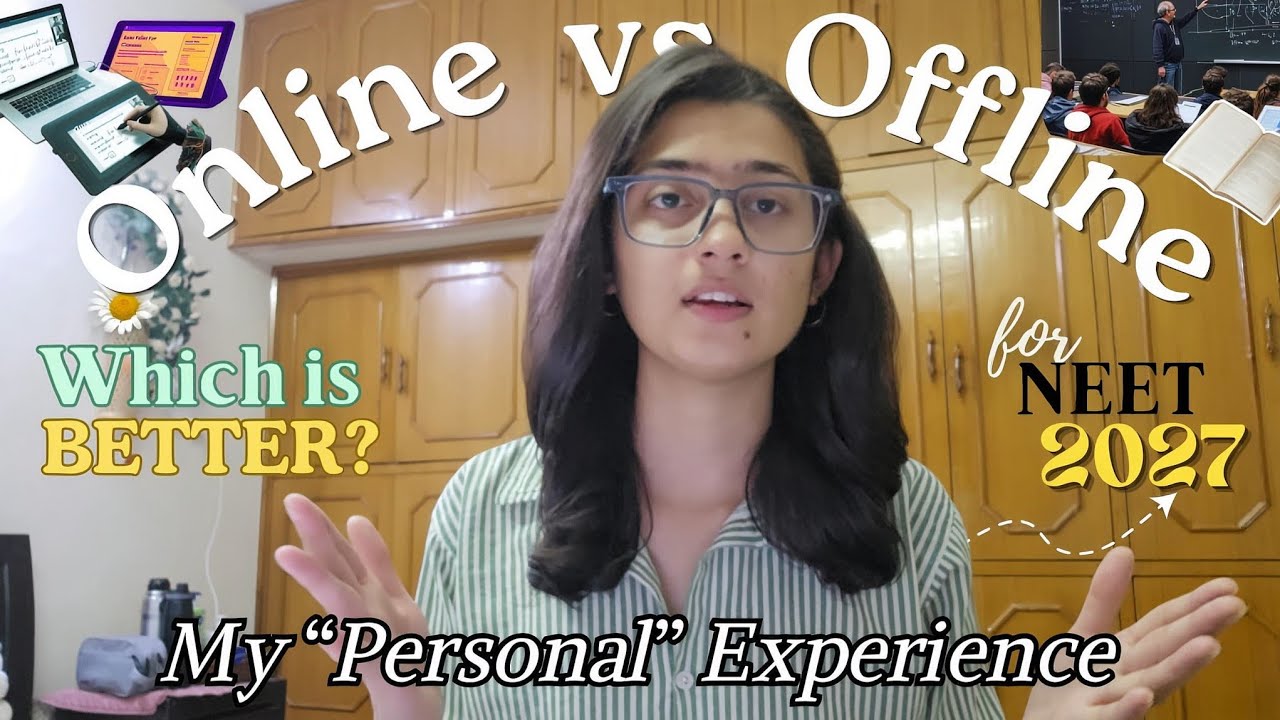 Online vs Offline Coaching for NEET 2027 🤷🏻&zwj;♀️| Studied From Both for 3 Years | Pros & Cons