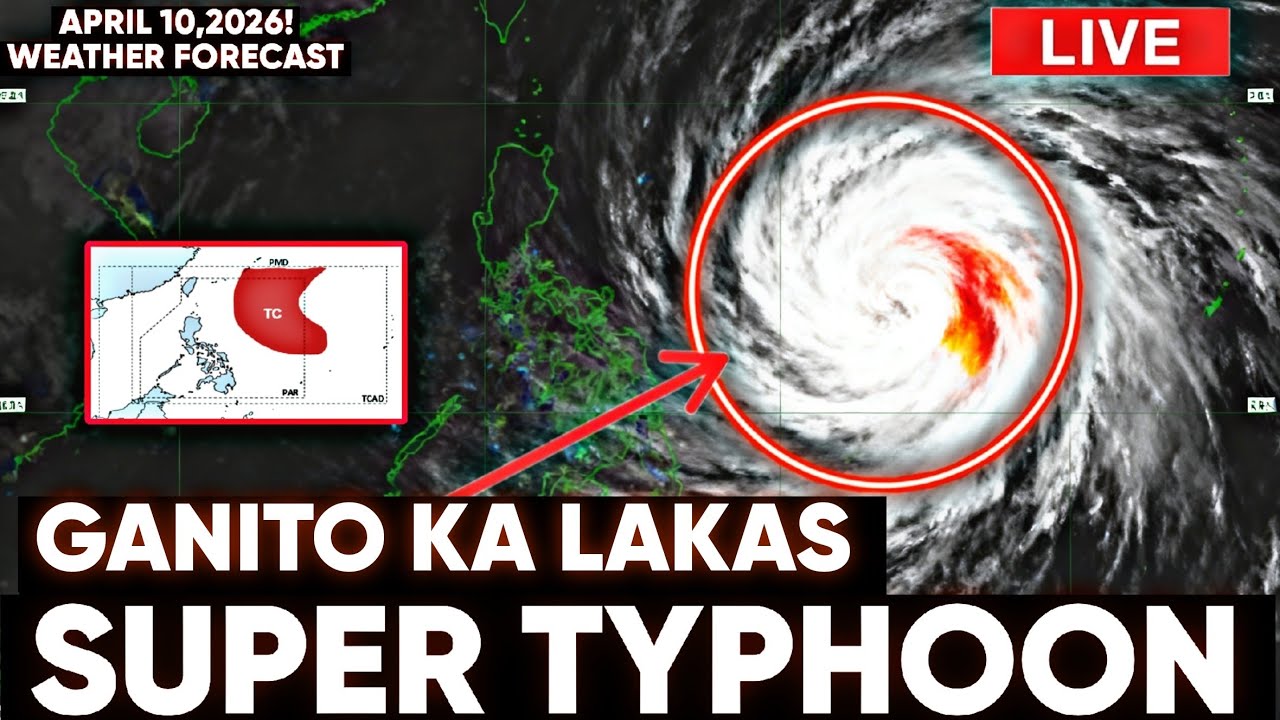 APRIL 10,2026! Paparating Na SUPER TYPHOON Ganito Ka LAKAS! MGA UNANG LUGAR NA MADADAANAN!