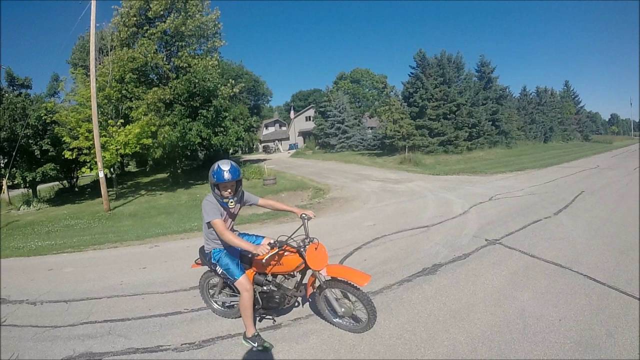 Yamaha Yz 80 vs. Kawasaki Kd 80!!!