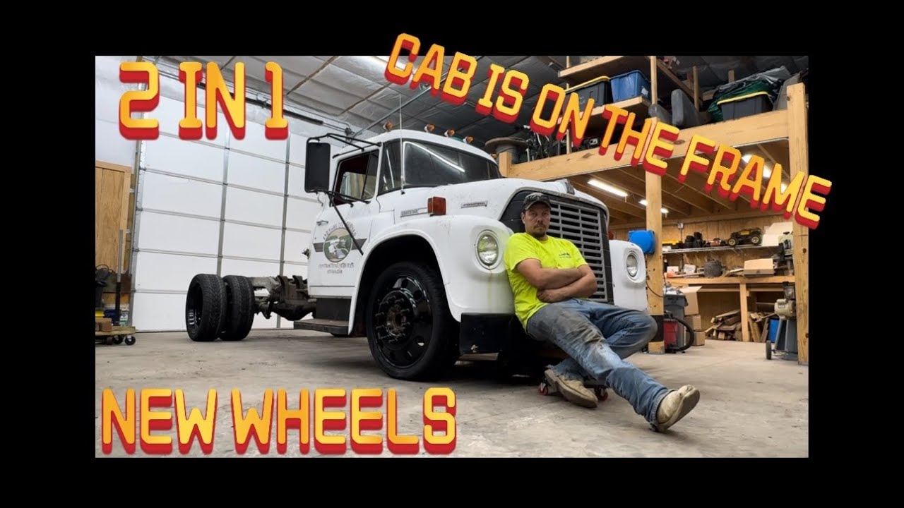 New project is coming together!  Cab is on!   New wheels!