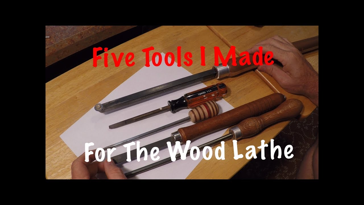 Five Easy Tools I Made for the Wood Lathe