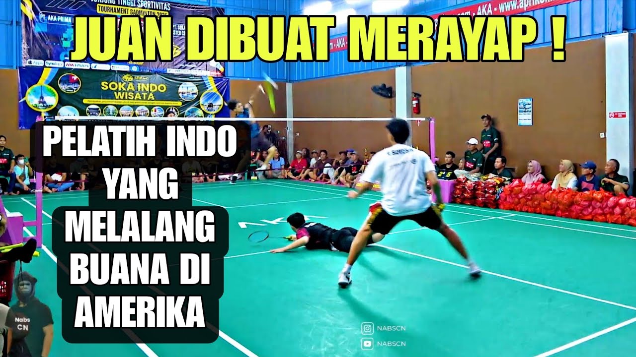 PELATIH DI AMERIKA Coba JAJAL Tarkam Indonesia. Super SERU JUAN / SAMOSIR vs DANANG / LUTFI