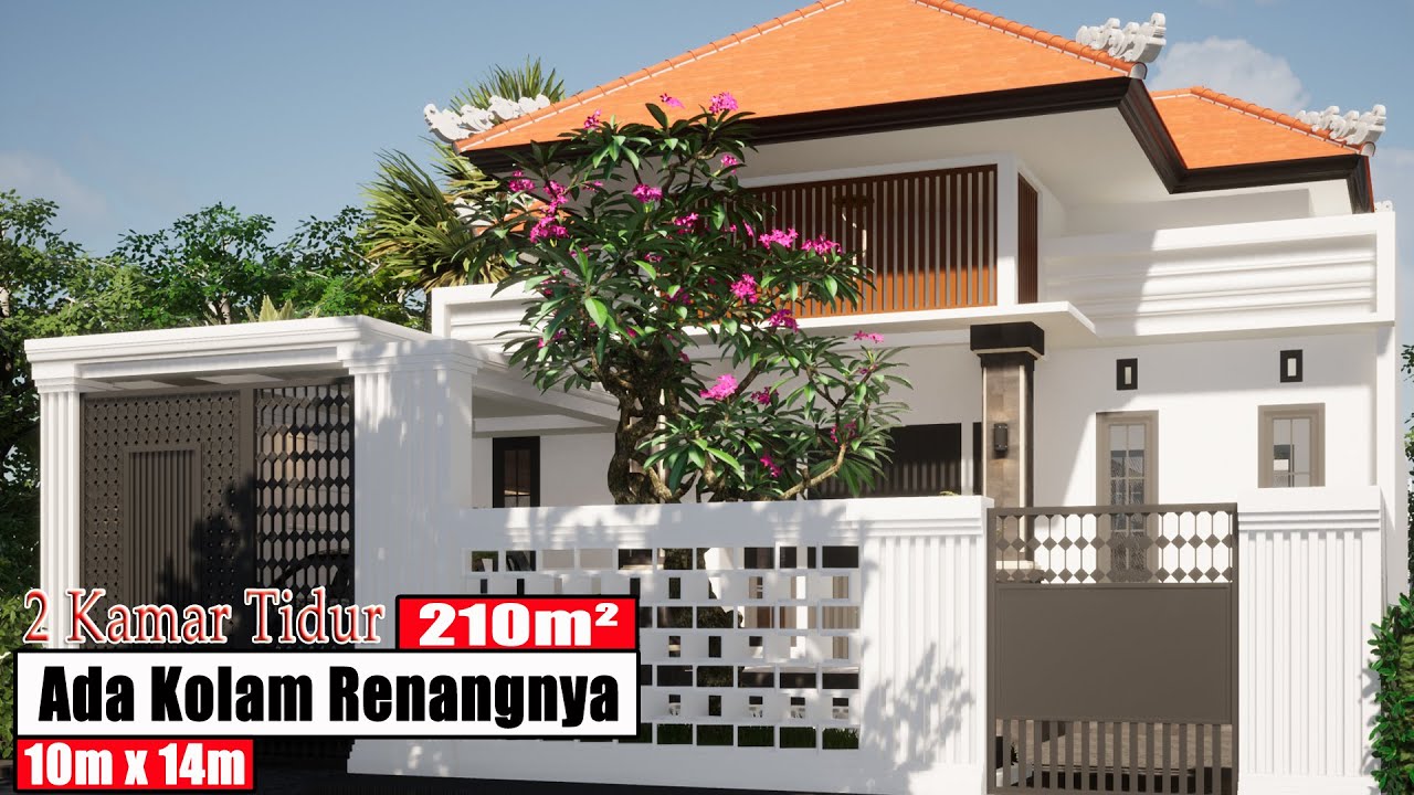 Desain Rumah Minimalis 2 Kamar Tidur yang Nyaman dan Fungsional