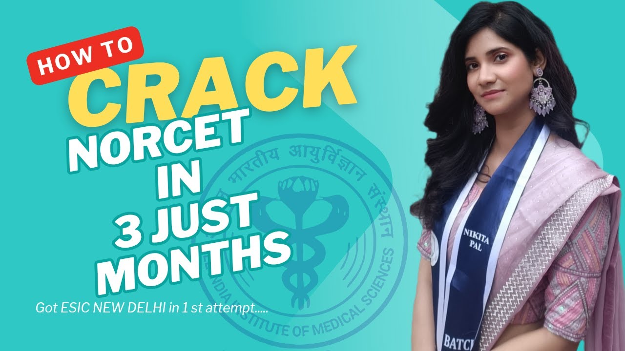 How I Cracked NORCET in Just 3 Months | My Full Strategy, Study Plan & Tips ✨