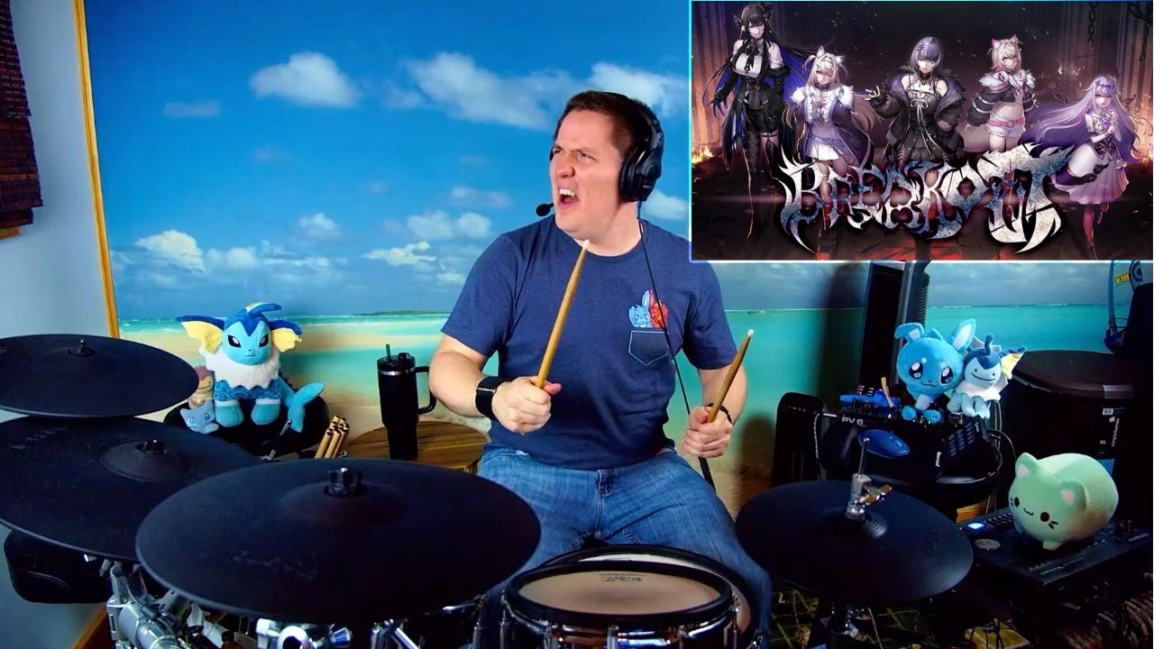 The8BitDrummer x Hololive | Nerissa/FuwaMoco/Biboo/Shiori - Hololive English Advent - Breakout