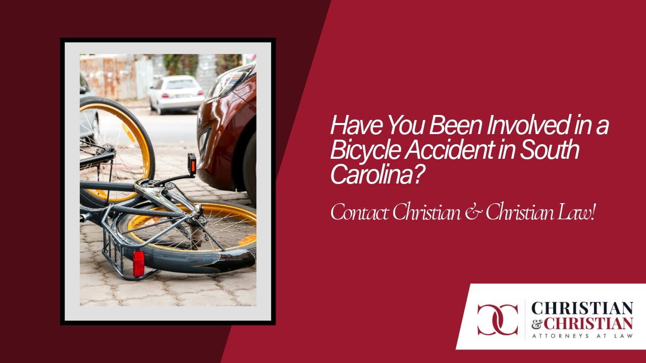 Have You Been Involved in a Bicycle Accident in South Carolina? Contact Christian & Christian Law!