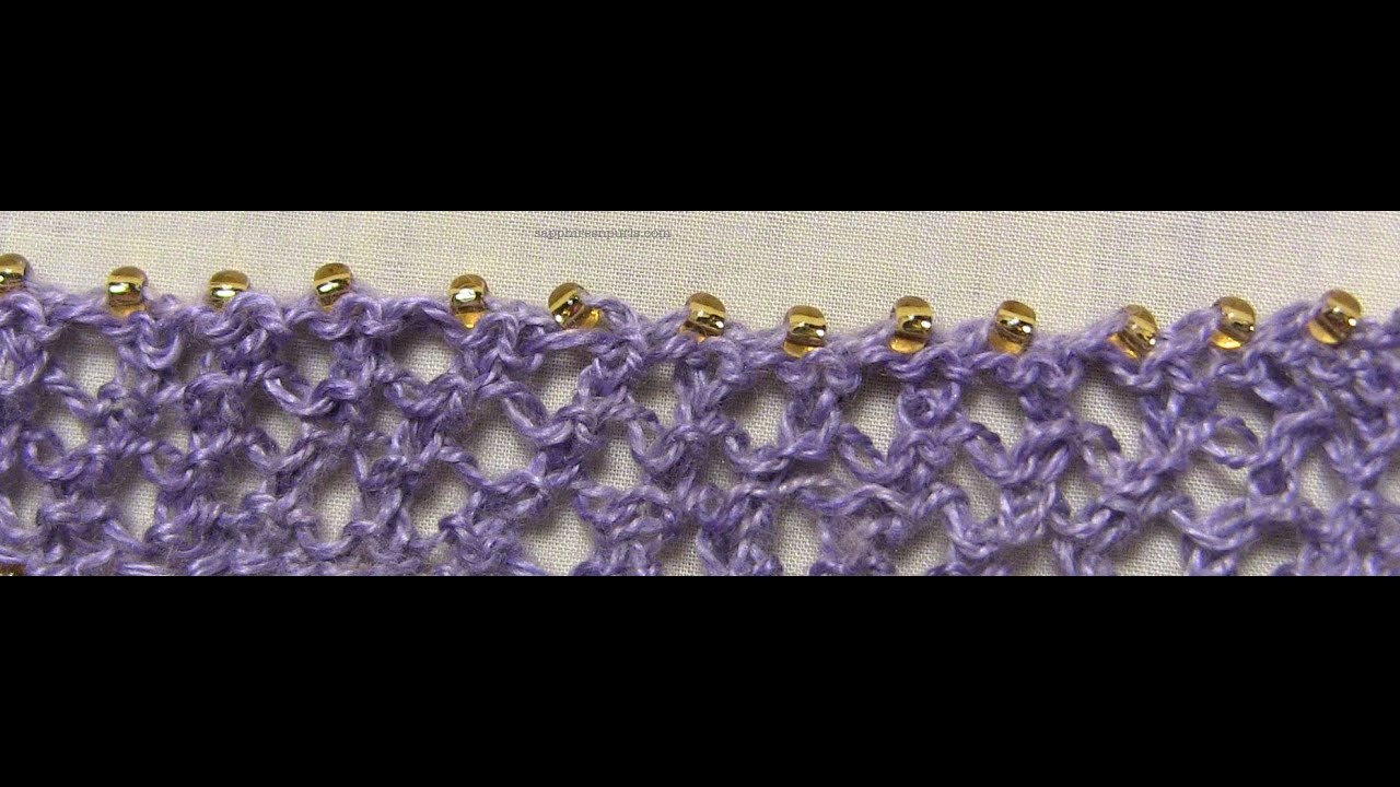 Beaded Bind Off