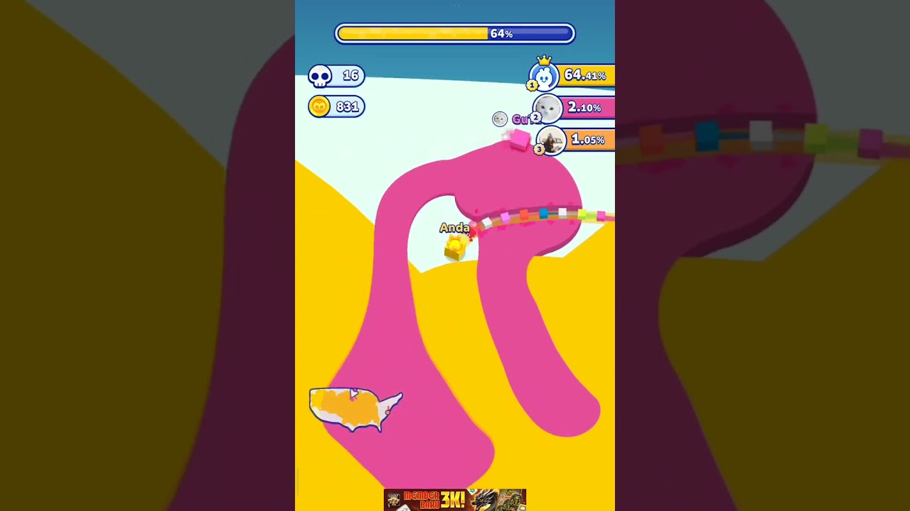 Paper.io 2 Amerika Serikat