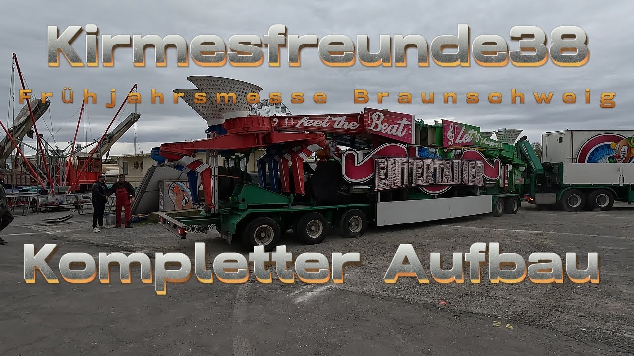 Braunschweig Frühjahrsmesse, 5 Tage Aufbau hautnah