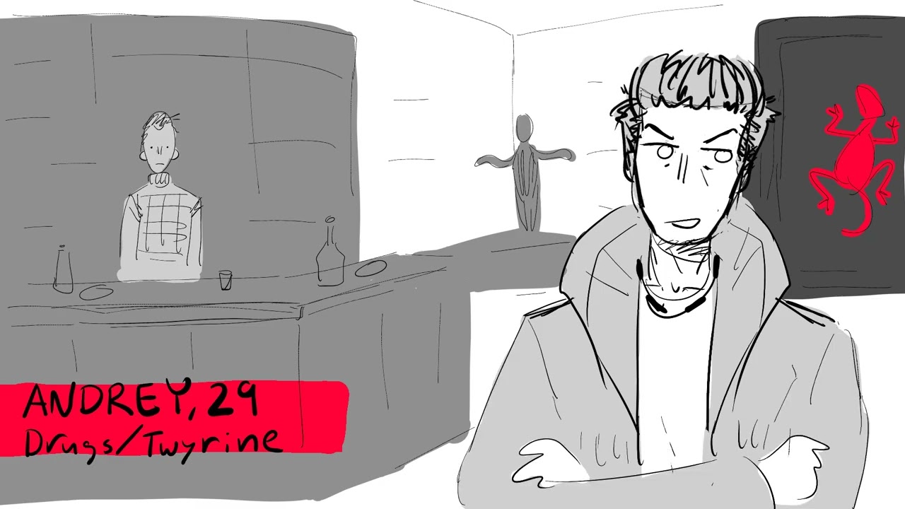 pathologic characters as vines (animatic)