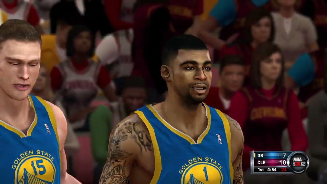 NBA 2K12 Gameplay - Golden State Warriors vs Cleveland Cavaliers
