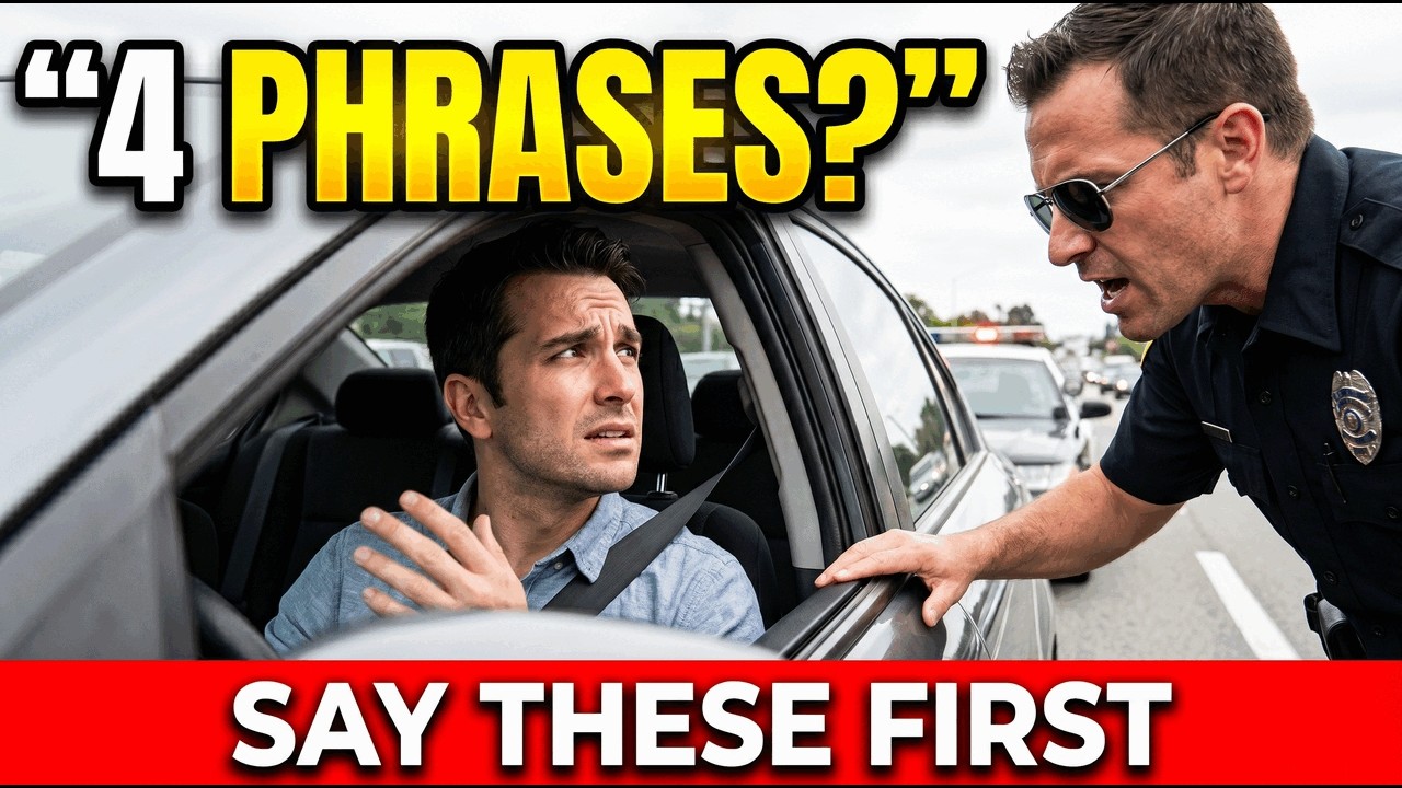Never Say This to Police: 4 Phrases That Protect You Fast