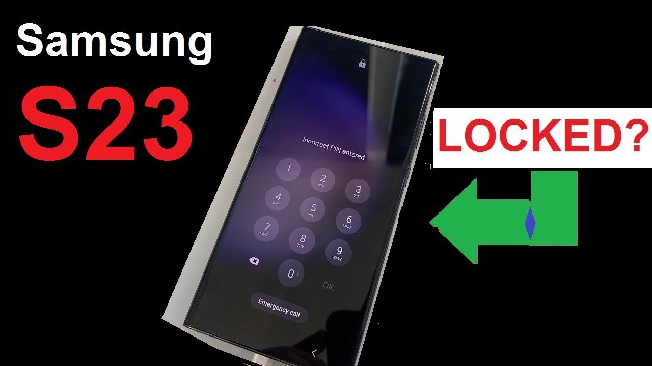 Samsung Galaxy S23 ultra reset forgot password screen lock, pin , pattern …hard reset