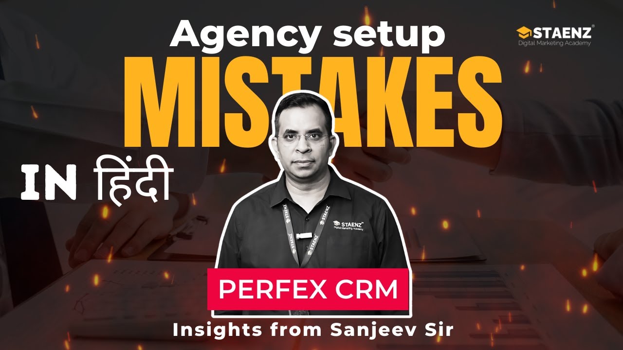 5 Big Mistakes You Might Be Making with Perfex CRM Setup | Live class of Sanjeev Sir