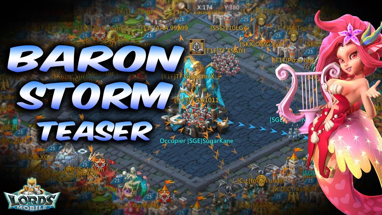 SugarKane Baron Storm Teaser - Lords Mobile