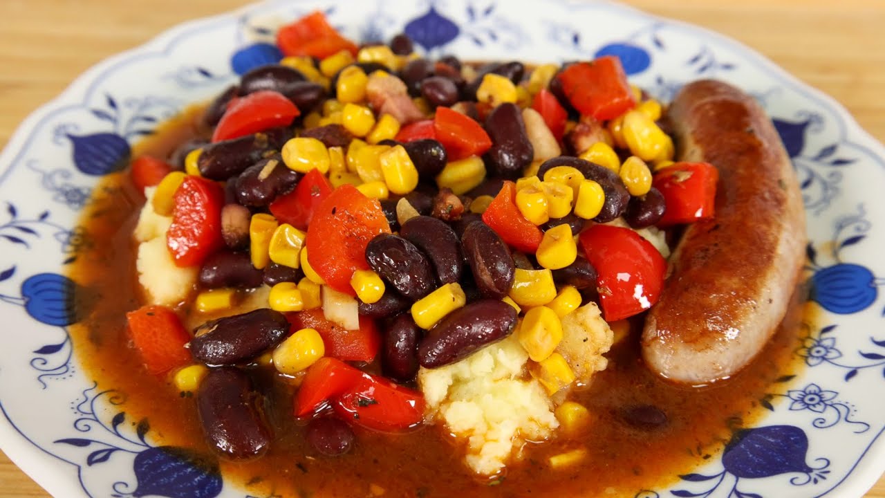 Das kommt heraus, wenn ich nicht genau weiß, was ich Essen möchte - Sehr lecker - Westernpfanne
