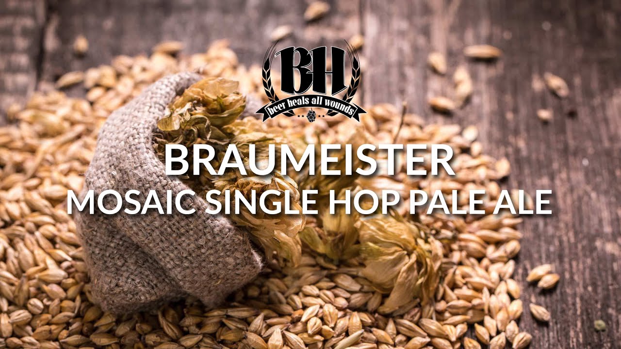 Braumeister Home Brewing - Mosaic Single Hop Pale Ale